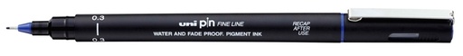 [1421113] Fineliner Uni-ball Pin 0,3mm bleu