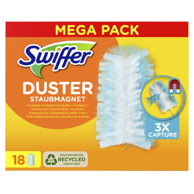 Swiffer Duster boîte recharge de 18 pièces
