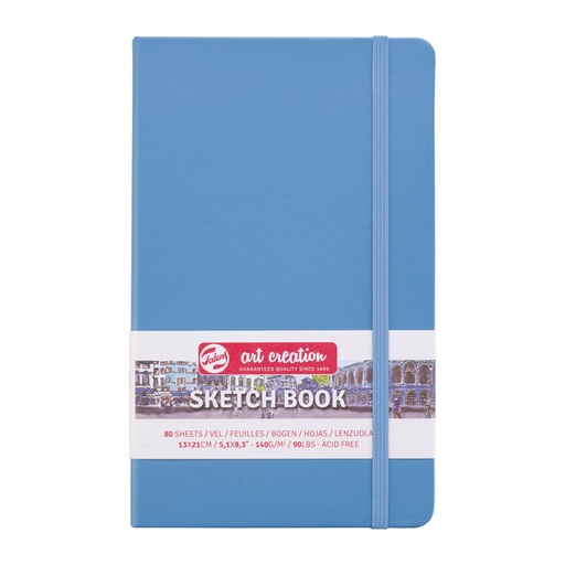 [1405992] Carnet de croquis Talens Art Creation 130x210mm 140g 80 feuilles bleu