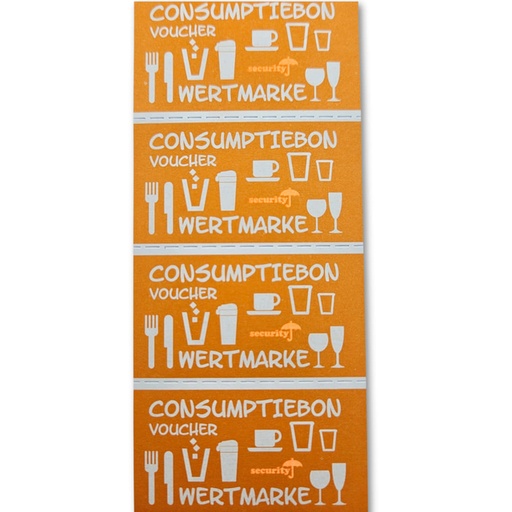 [062516] Consumptiebon Combicraft UV beveiliging 500 stuks oranje