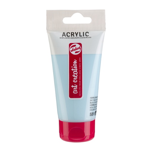 [1419108] Peinture acrylique Talens Art Creation 551 Bleu céleste clair tube 75ml