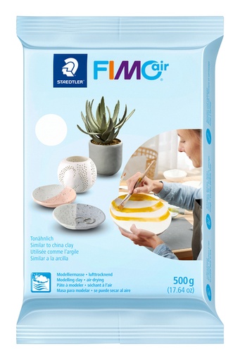 [1419380] Pâte à modeler Staedtler Fimo Air 8100 500g blanc