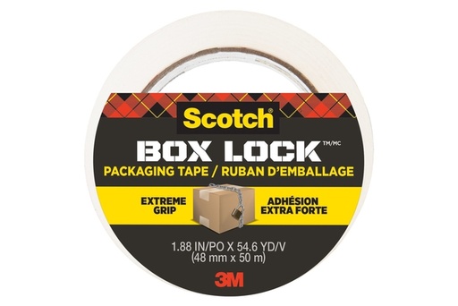 [1406930] Ruban d'emballage Scotch Box Lock 3950-EF 50mx48mm