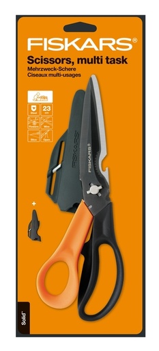 [1419359] Ciseaux Fiskars Cuts & MoreTitanium multifonctionnel 23cm noir