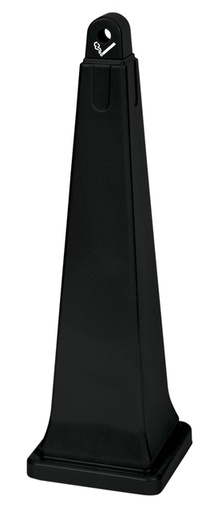 [394787] Asbak Rubbermaid Groundskeeper vrijstaand zwart