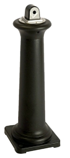 [394782] Collecteur de cigarettes Rubbermaid Groundskeeper Tuscan noir