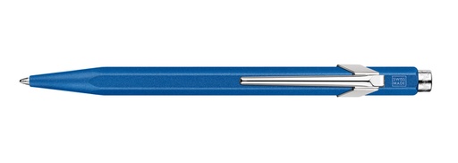 [1422113] Stylo bille Caran d'Ache Colormat-X 849 bleu