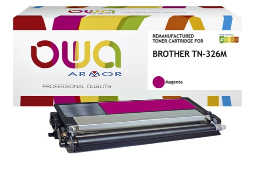 [1422235] Toner OWA alternative pour Brother TN-326M rouge