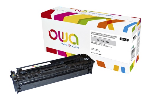 [1422287] Cartouche Toner OWA alternative pour HP CE320A noir