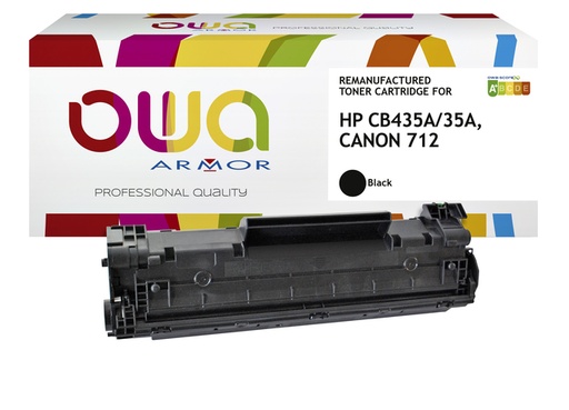 [1422293] Cartouche Toner OWA alternative pour HP CB435A noir