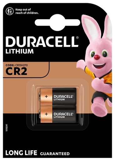 [1422813] Batterie Duracell 2x CR2 Lithium