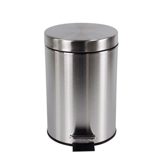 [1422378] Pedaalemmer BRASQ 12 liter rvs