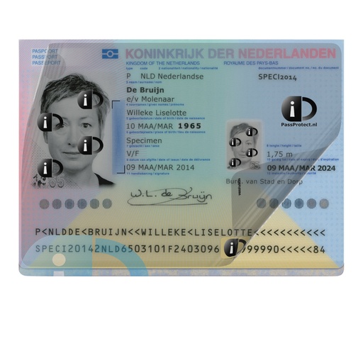 [1422057] Film de protection PassProtect pour pièce d'identité