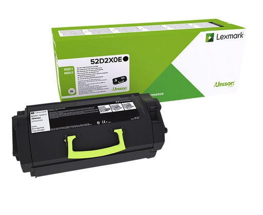 [410108] Tonercartridge Lexmark 52D2XOE prebate zwart