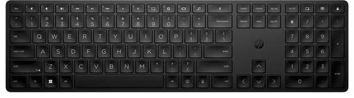 [1421810] Clavier HP 455 Programmable sans fil QWERTY noir