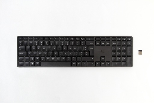 [1421810] Clavier HP 455 Programmable sans fil QWERTY noir