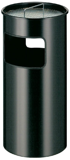 [393031] Poubelle-cendrier Vepa Bins V-part 50L noir