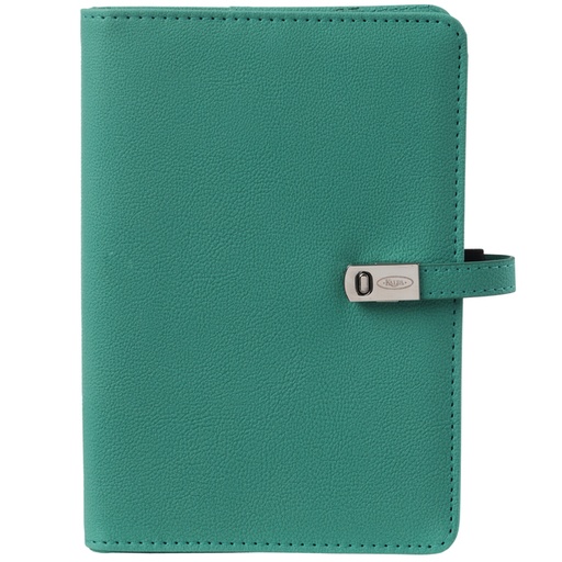 [1420669] Organiseur Kalpa Personal avec agenda 2024-2025 7j/2p vert menthe