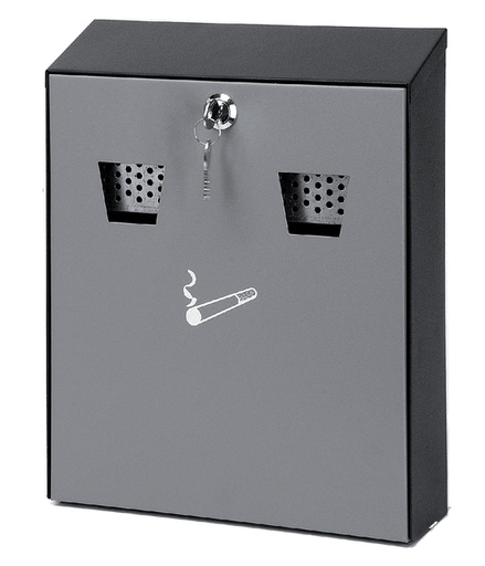 [394558] Wandasbak met binnenemmer zwart/grijs