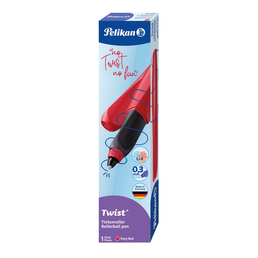 [1423010] Rollerpen Pelikan Twist 0,3mm Fiery Red