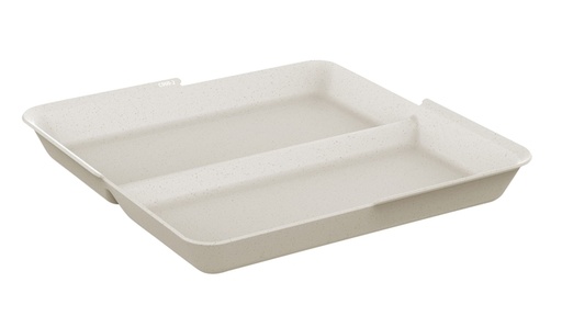 [1423084] Bord Circulware Circulplate 1100ml 2-vaks herbruikbaar 12 stuks