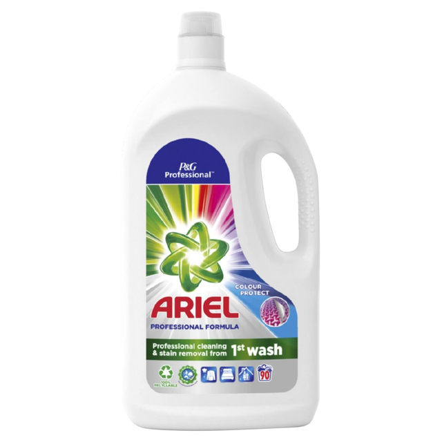 Lessive liquide Ariel Professional Color 4,05L 90 lavages