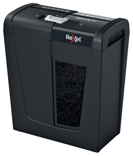 [1423095] Papiervernietiger Rexel Secure S5 stroken 6mm