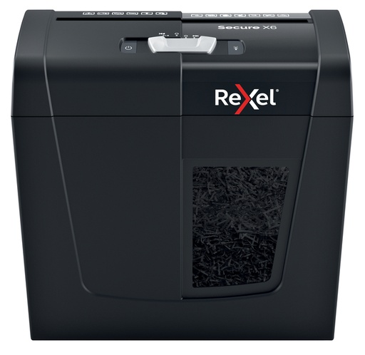 [1423101] Papiervernietiger Rexel Secure X6 snippers 4x40mm
