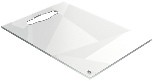 [1422796] Mini tableau blanc portable Nobo A4 acrylique transparent