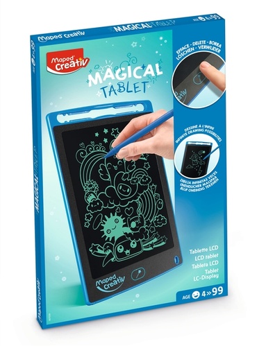 [1423677] Tablette à dessin Maped Creativ Magical bleu