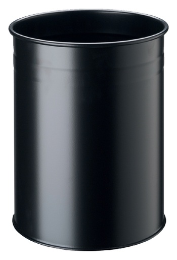 [394101] Corbeille à papier Durable 3304-1 15L ronde noir