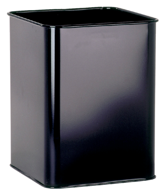 Papierbak Durable 3315-01 18,5 liter vierkant 24x32cm zwart