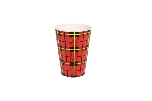 [1423272] Beker IEZZY 180ml herbruikbaar Scotty 20 stuks rood