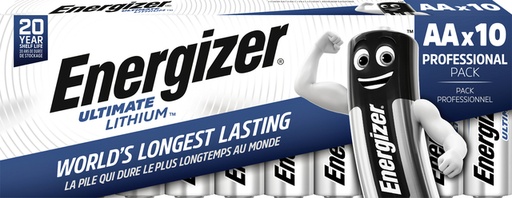 [1429537] Batterij Energizer Ultimate Lithium 10x AA