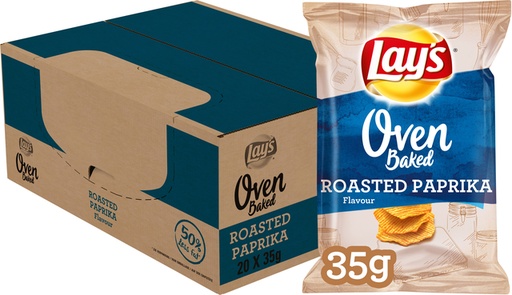 [1429837] Chips Lay's Oven roasted paprika zakje 35gr