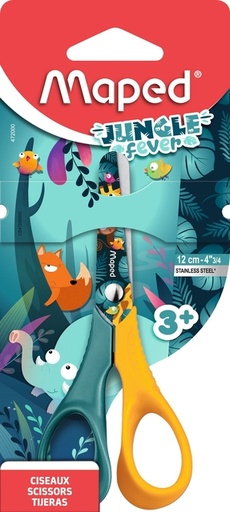 [1430649] Ciseaux Maped Jungle Fever 12cm