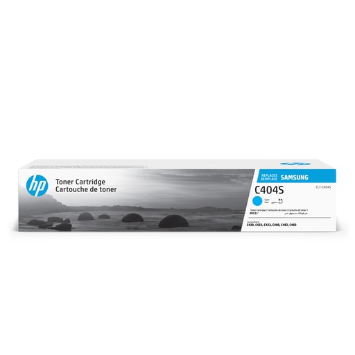 [404406] Cartouche toner Samsung/HP CLT-C404S bleu