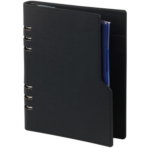 [1430664] Organiseur Kalpa Clipbook A5 Agenda 2026-2027 7 jours/2 pages nervuré noir