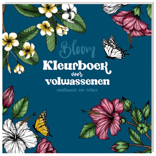 [1430818] Album de coloriage pour adultes Interstat Bloom
