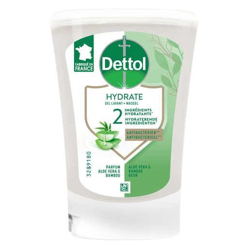 [1430866] Handzeep Dettol Hydrating Aloe Vera antibacterieël 250ml refill No Touch