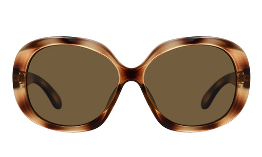 [1430684] Lunette de soleil Montana verre polarisé brun demi brillant