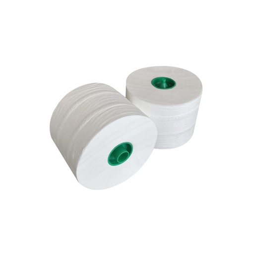 [1429437] Papier toilette Cleaninq avec mandrin 2 épaisseurs 100m blanc