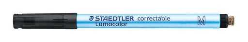 [1431198] Feutre Staedtler Lumocolor 305 Correctable non permanent M noir