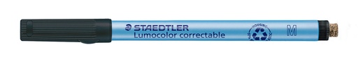 [1431198] Viltstift Staedtler Lumocolor 305 non permanent correctable M zwart