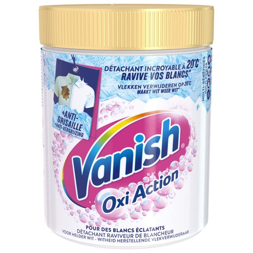 [1429400] Wasbooster Vanish Oxi Action Whitening poeder 940g