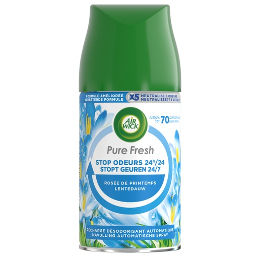 [1429428] Désodorisant Air Wick PF Rosée de printemps recharge 250ml