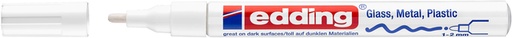 [1432900] Paintmarker edding 751 op oliebasis 1-2mm creatief wit