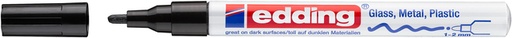 [1432905] Marqueur peinture edding 751 à base d'huile ogive 1-2mm créatif noir
