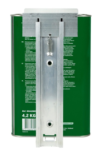 [1433080] Handreinigerdispenser Dreumex Standard muurhouder met pomp zwart