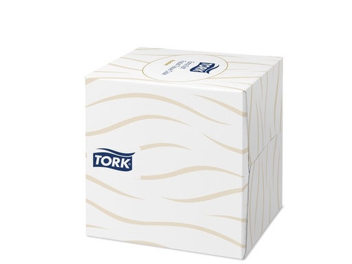 [1433231] Mouchoirs Tork Premium 140278 Cube 2 épaisseurs blanc 100 feuilles
